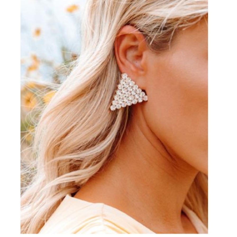 Bracha Tania triangle earring from Vici